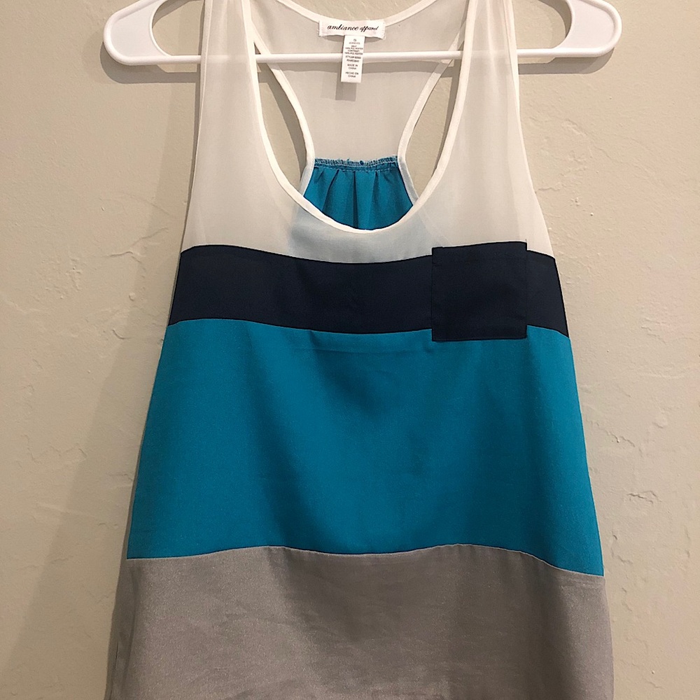 Tank top, color block